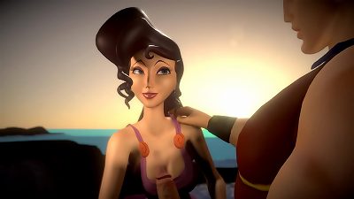 Disney - Hercules Megara porn Compilation - 3d