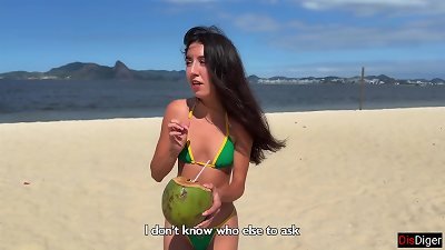 sex with a mexican on Vacation in Rio de Janeiro - spunk in mouth gulp