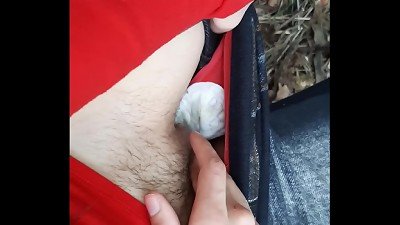 My girlfriend and I voyeurism on passers-by in the park and jerk - lesbo Illusion girls