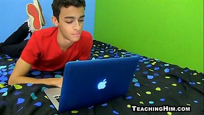 elderly stud finds a young hairy man to idiot around with