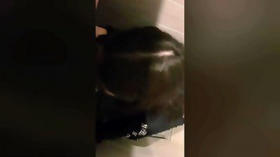 He caught me in the wc and cum in my mouth!