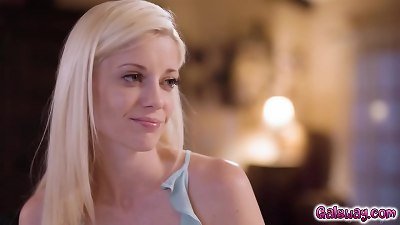 While Dr. Charlotte Stokely examines Elena Koshka's injury they confessed their true feelings for each other and decided to act on it.