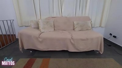 No teste de Atores a ninfeta magrinha safada foi dar o cu e melou tudo