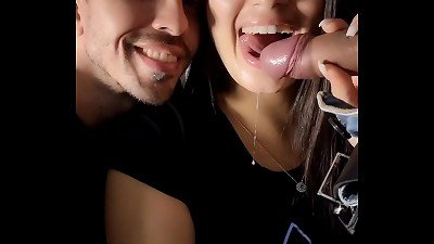 wife with cum mouth kisses her spouse like Luana Kazaki Arthur Urso