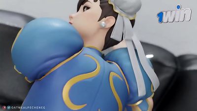Chun-Li pov anal invasion internal ejaculation