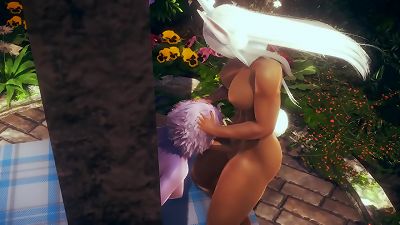 My Hero Academia hentai - Mina Ashido blowjob and pulverized through a wall by Usagiyama futanari  - manga porn hentai chinese asian lesbian Futa Game porn