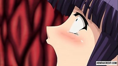 two hentai nymphs pulverized by monster