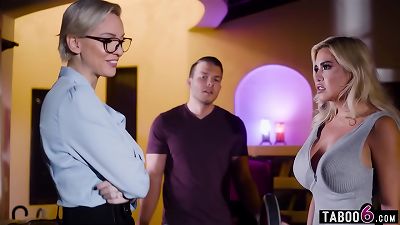 Always struggling stepmom mummies Kenzie Taylor and Caitlin Bell needed an intervention from stepson