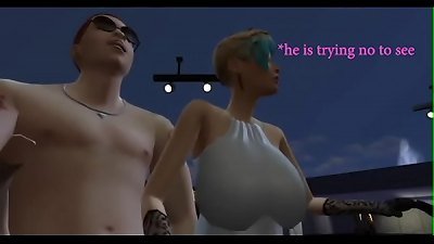 My chief fuck up my wife - Sims four cine movie