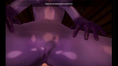 MonsterGirl Island [Monthly manga game choice] Ep.16 that female domination purple slime girl enjoys the taste of my cum