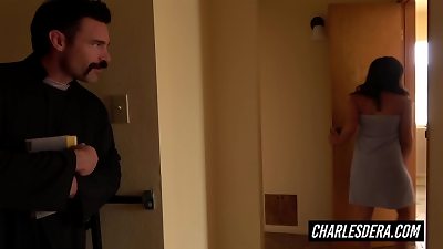 Ella Knox confides in her priest then pulverizes him