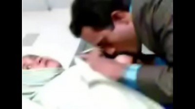 Indian teacher drill with principal