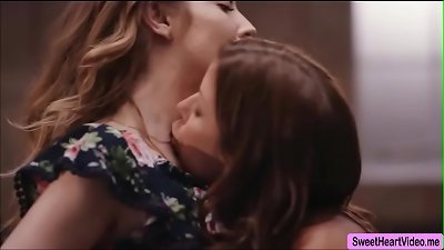 Two Hot Ladies licks each others pussies