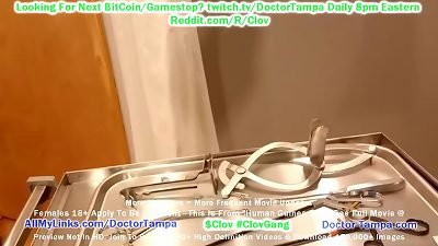 Become doctor Tampa As Maria Becomes Your Human Guinea Pig for unusual electric E-Stim Experiments EXCLUSIVELY on Doctor-Tampa.com