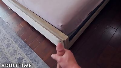 ADULT TIME fortunate man Joins His StepSister Eliza Ibarra & Her new gf in threeway