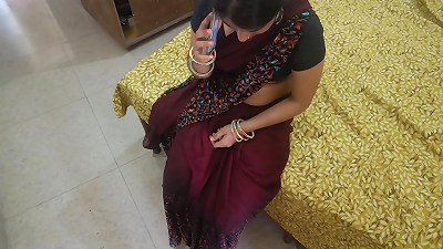 scorching Indian Desi village housewife was hard-core fuck-fest with dever in clear Hindi chat