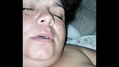Wife comes while they open her anus
