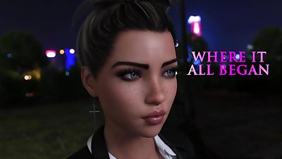 Where It All began - handsome japanese woman poses nude ( The trip Back Home) - Part 2