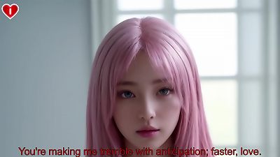 [ONLY NAKED] pink Hair Waifu Want Her enormous butt To Be pummeled point of view - Uncensored Hyper-Realistic anime porn Joi, With Auto Sounds, AI [PROMO VIDEO]