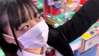 asian pretty teen estrus more after she has her wooly labia being frigged by older boy friend. The lil' girl with moist pussy plowed and endless orgasm. japanese unexperienced teenager porn.