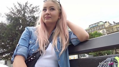 GERMAN SCOUT - curvaceous school teen chat TO fuck AT REAL STREET audition FOR CASH