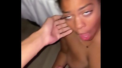 Lightskin SF thot w great facehole