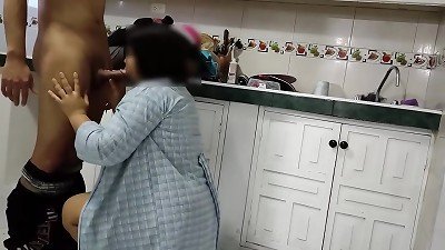 The delivery dude is lucky, the female has no way to pay him what he brought her and ends up paying him with her body, they would all like to have the same luck