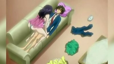 shy college girl nails his step-aunt