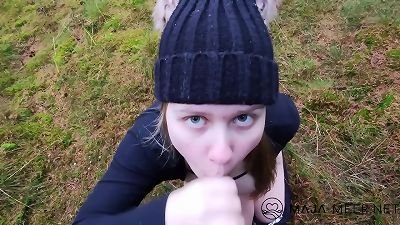 Outdoor sex with cute lush girl Maja!