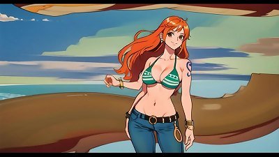 AI generated Nami | 1 piece