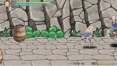 Pretty queen has romp with soldiers in Ailice anime act game