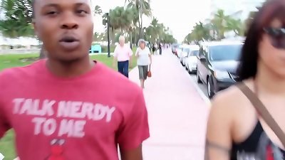 Found Some Honduras cunt On Miami Beach