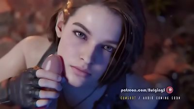 Jill Valentine hand-job Resident Evil 3 Remake